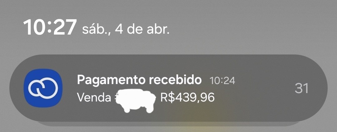 Comprovante real de faturamento 2